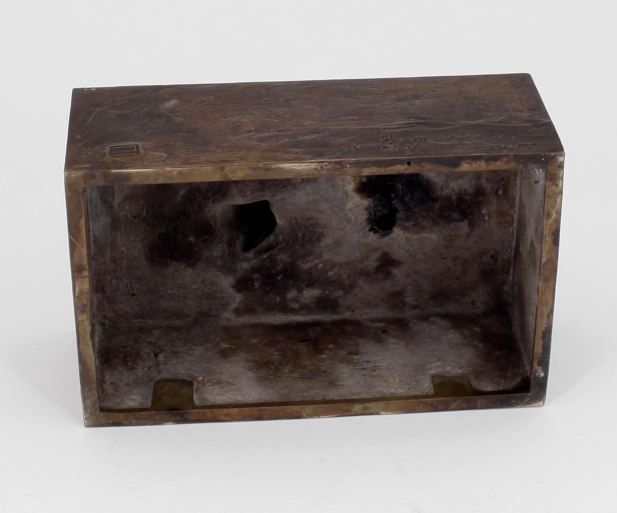 SACHA SOSNO, skulptur, brons, signerad, EA 7/11. Daterad 85.