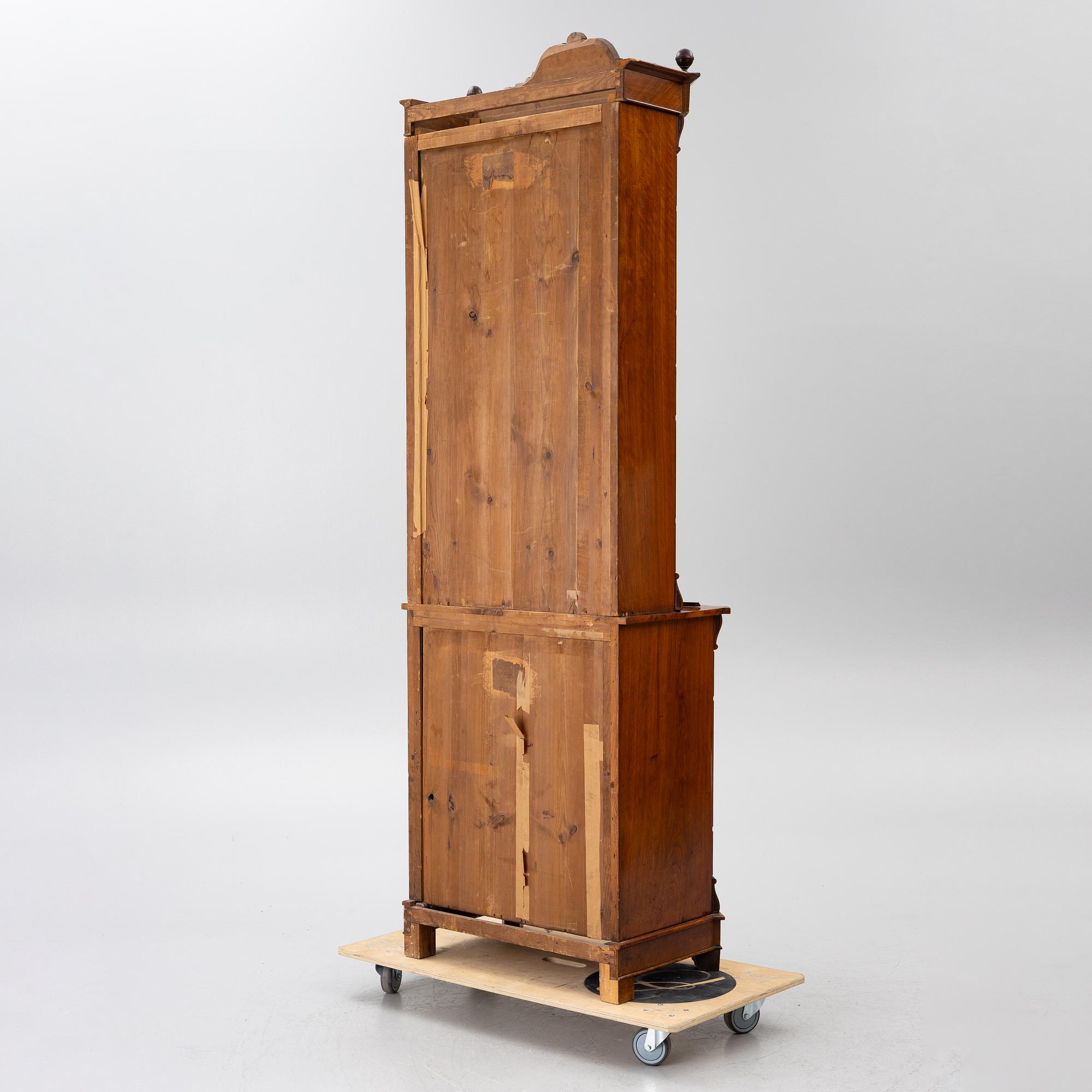 A book cabinet, late 19th Century.