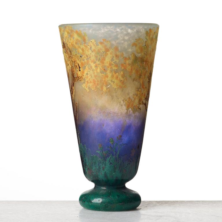 DAUM, vas, Nancy Frankrike, Art Nouveau.
