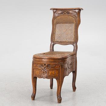 Bidé, Louis XV, 1700-tal.