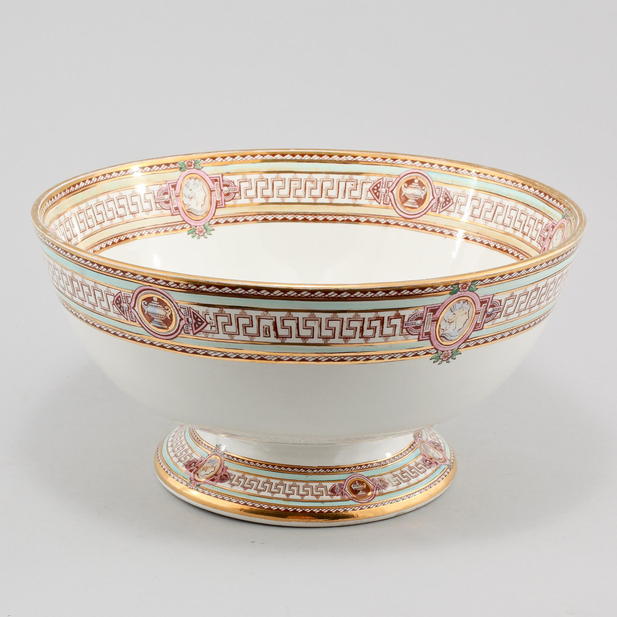 BÅLSKÅL, porslin, "Svea", Gustavsberg, tidigt 1900-tal.