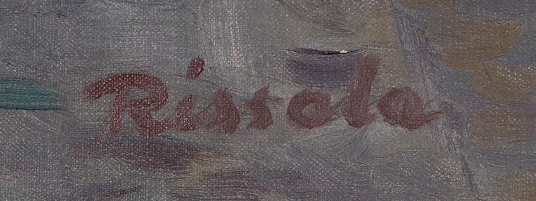 Kaapo Rissala, Vårvinter i Helsingfors, Nervandersgatan.