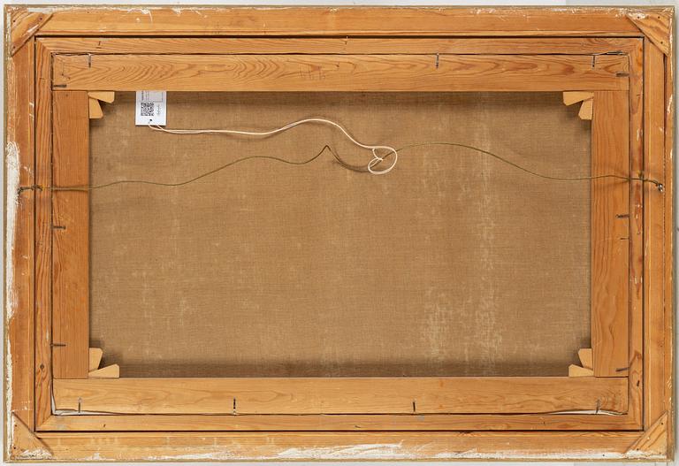 EDVARD ROSENBERG, olja på duk, signerad.