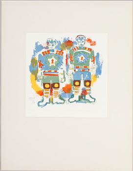 SVEN X:ET ERIXSON, 3 st,  färglitografier, sign och numr XXIV/HC.