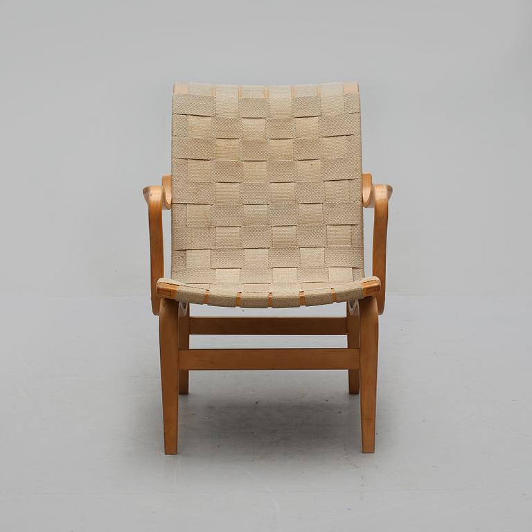 FÅTÖLJ, "Eva", Bruno Mathsson, DUX, 1900-talets andra hälft.