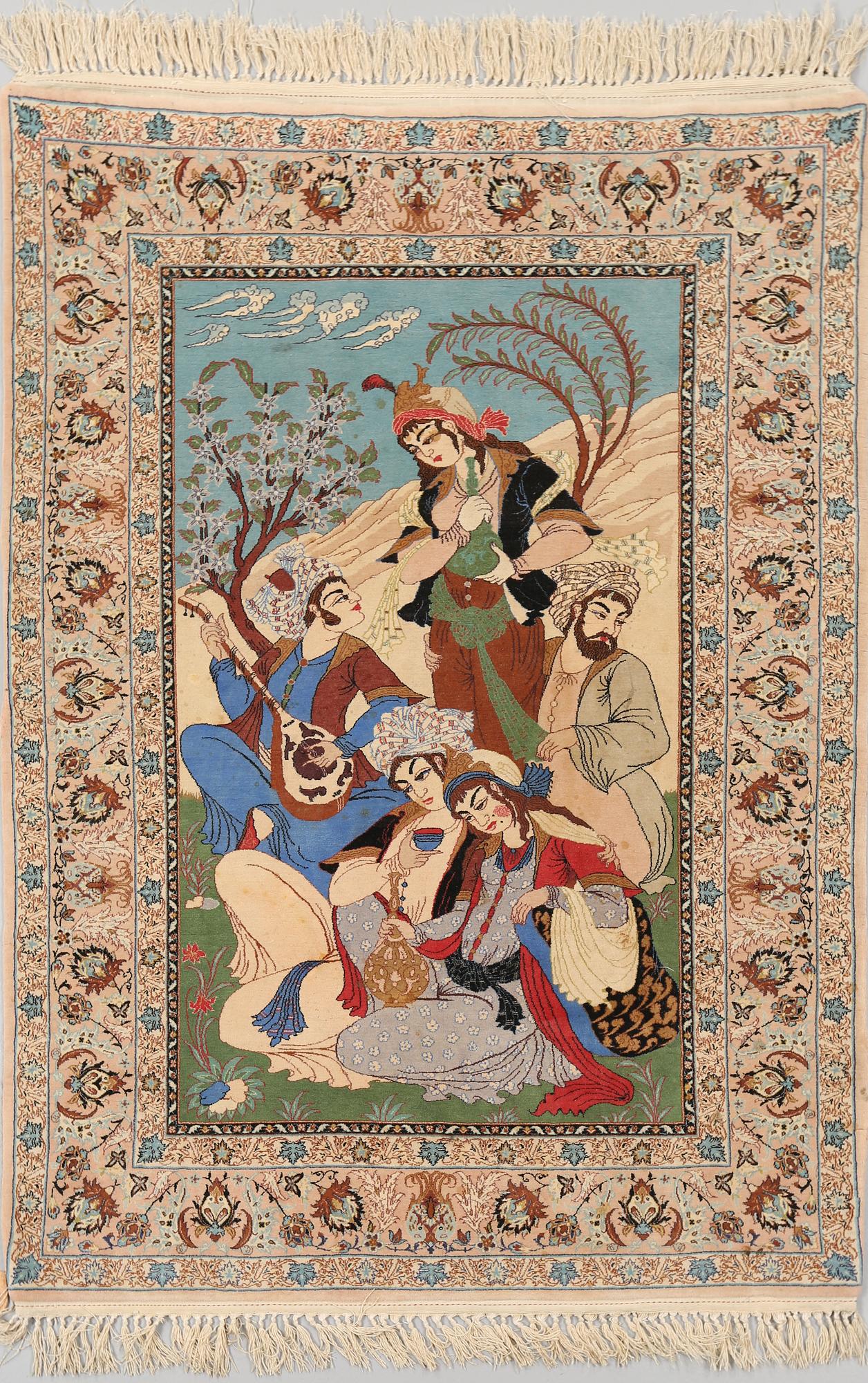 MATTA, Isfahan, old, 155x111 cm.