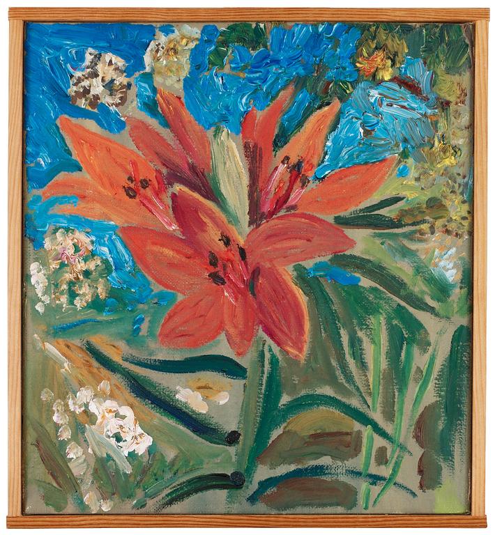 HANS WIGERT, olja på duk, sign o dat Grundsunda 1989 a tergo.