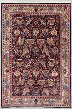 MATTA, Sarouk, modern tillverkning, ca 320 x 218 cm.