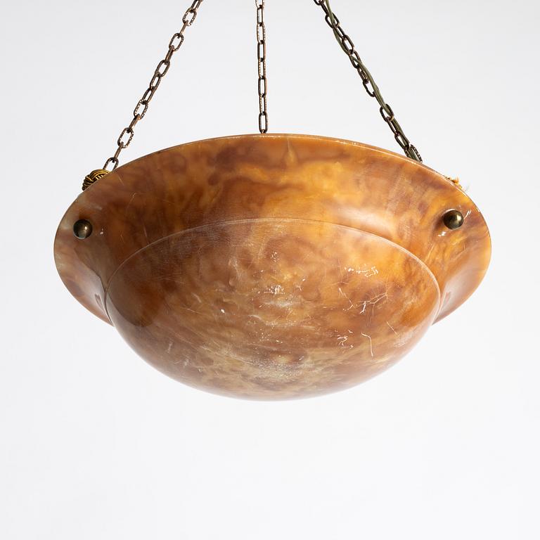 Takampel, alabaster, 1920-tal.