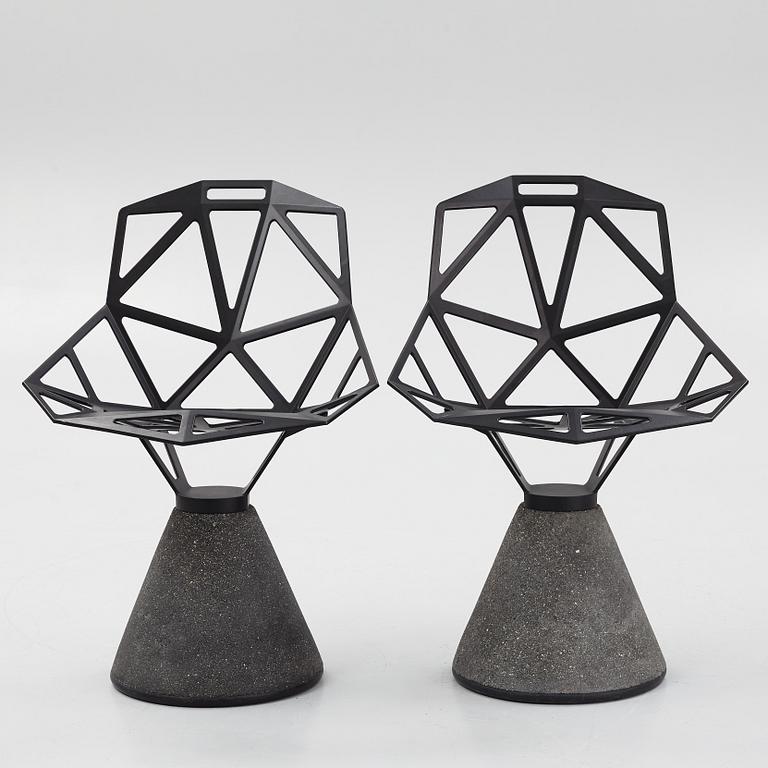 Konstantin Grcic, stolar, ett par, "One", Magis, Italien.