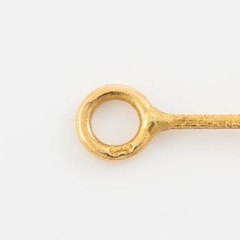Björn Weckström, necklace, "Lompolo", 18K gold.
