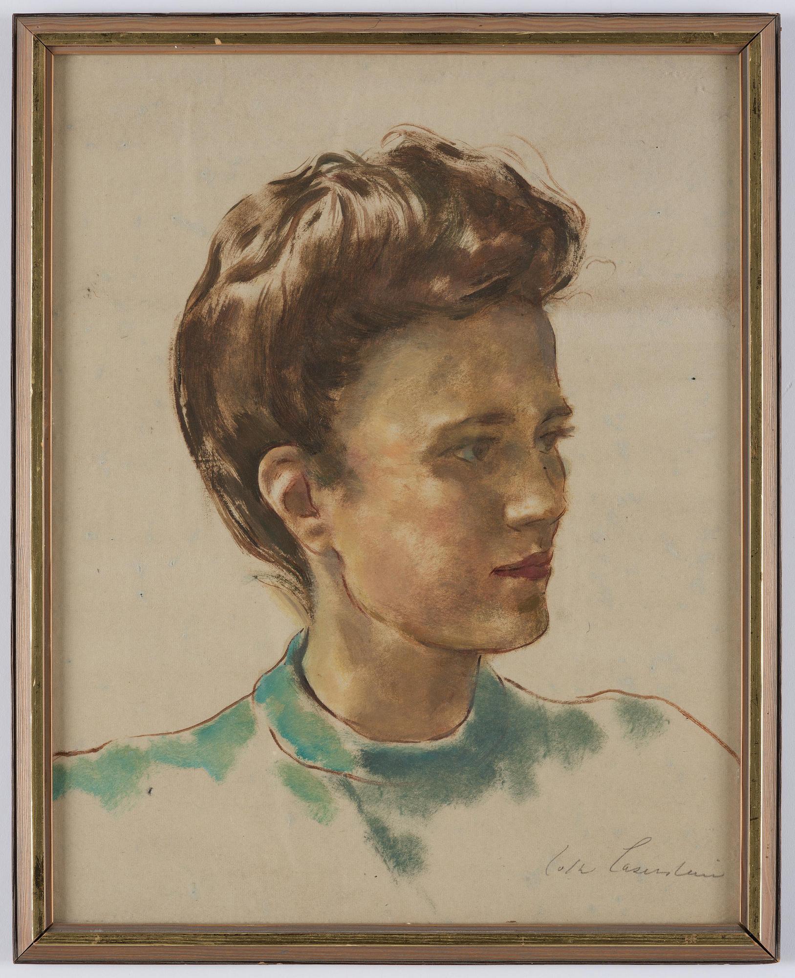 Lotte Laserstein, Portrait of a Lady (probably Margarete Jaraczewsky, called Madeleine).