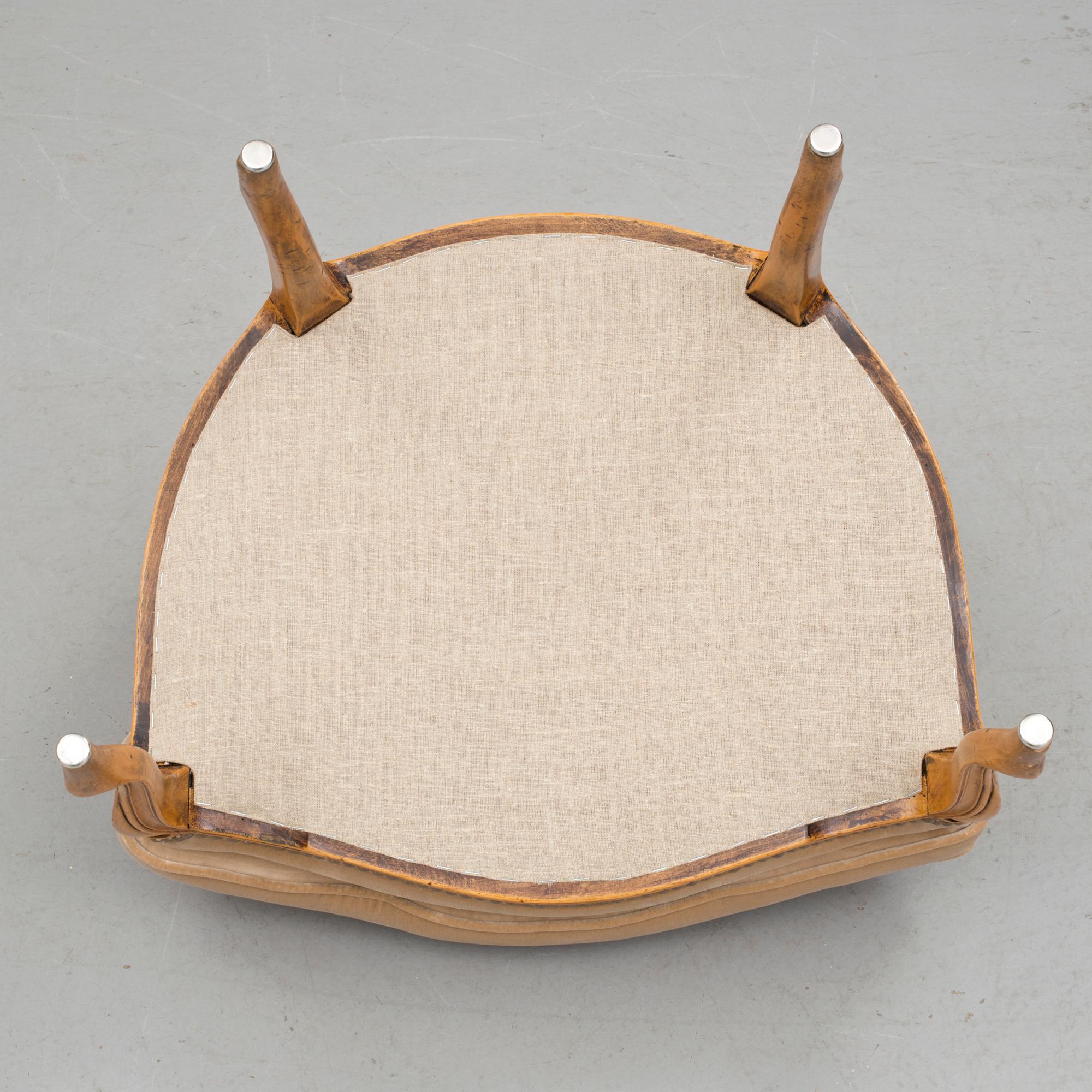 FÅTÖLJ. Rokokostil, 1900-tal.