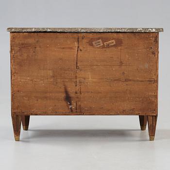 BYRÅ. Gustavianskt stockholmsarbete, 1700-talets slut.
