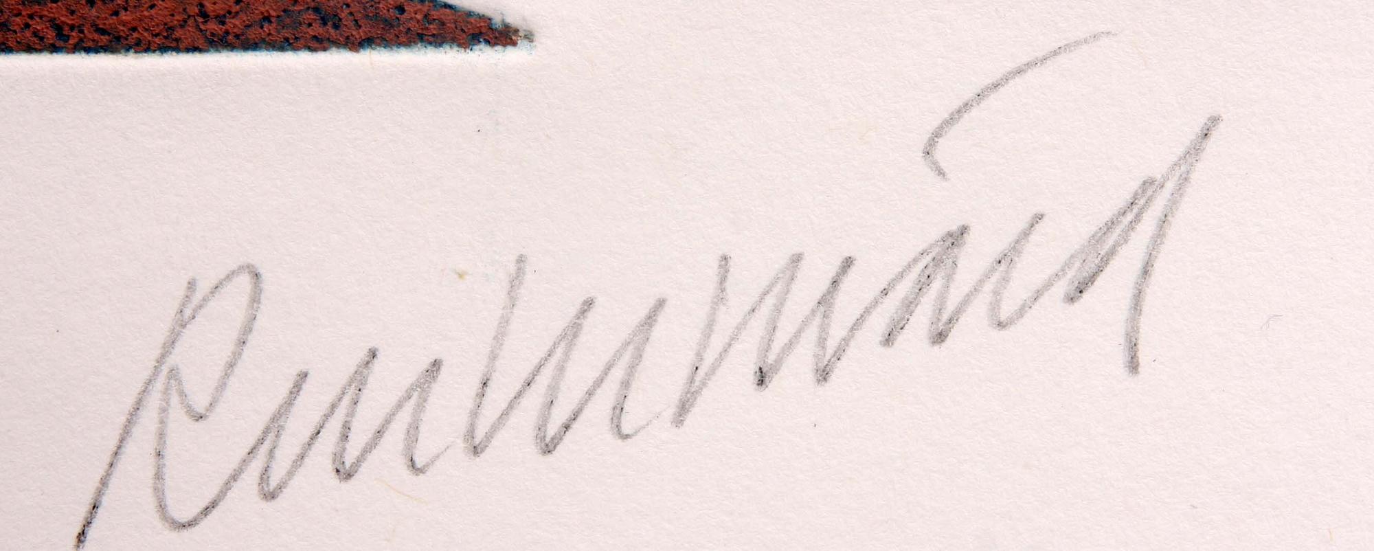 CARL FREDRIK REUTERSWÄRD, en litografi samt en akvatint, 2 st, sign.