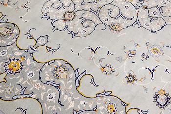 A carpet, sk Royal Kashan, ca 385 x 259 cm.
