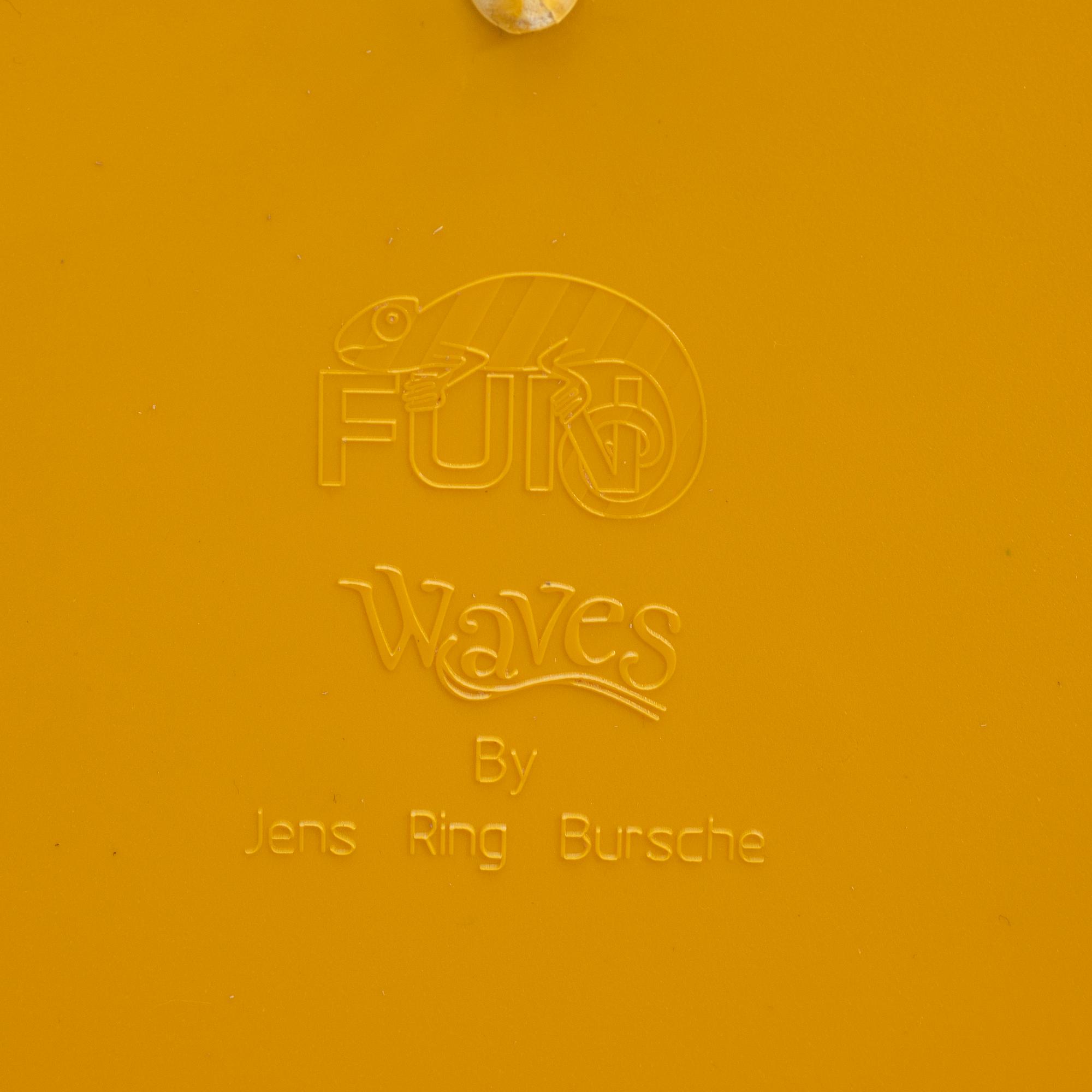 Jens Ring Bursche, fällstolar, 4 st, "Fun Waves", för Figurae di Jd., Italien, 2000-tal.