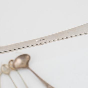 Bestickservis, 143 delar, silver, Portugal, efter 1933, silver 833.