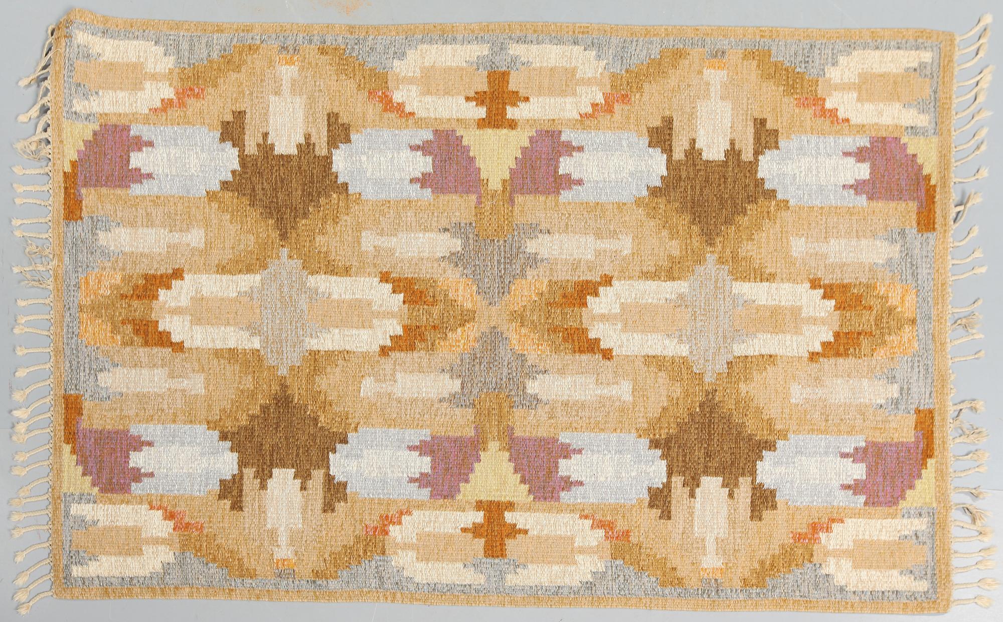 MATTA, rölakan, Ingegerd Silow, signerad IS, 206 x 136 cm.