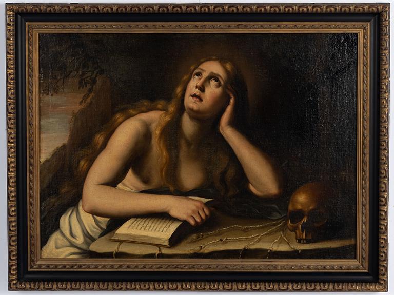 Italian school, 18th century, Penitent Magdalene.