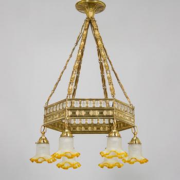 Kattokruunu, 1900-luvun alku.