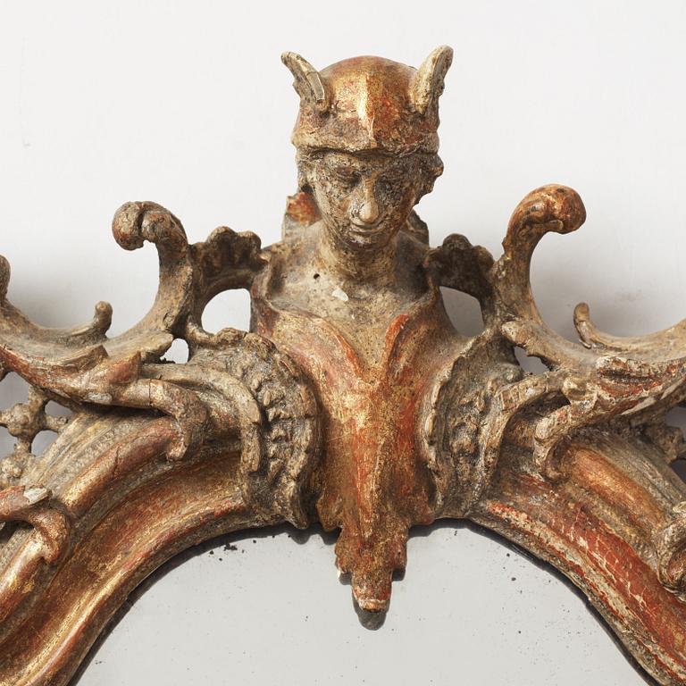 Toilettspegel, rokoko, Mellaneuropa, 1700-tal.