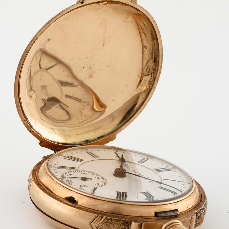 HAMILTON WATCH CO, pocket watch, savonette, 53,5 mm.