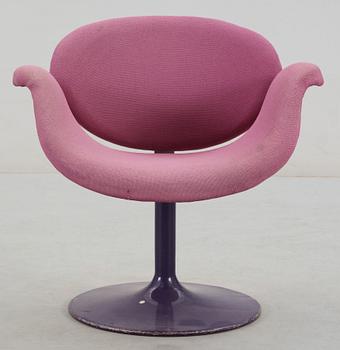 PIERRE PAULIN, länsfåtölj, sk. Tulipchair, Artifort, Holland. Modellen formgiven år 1963.