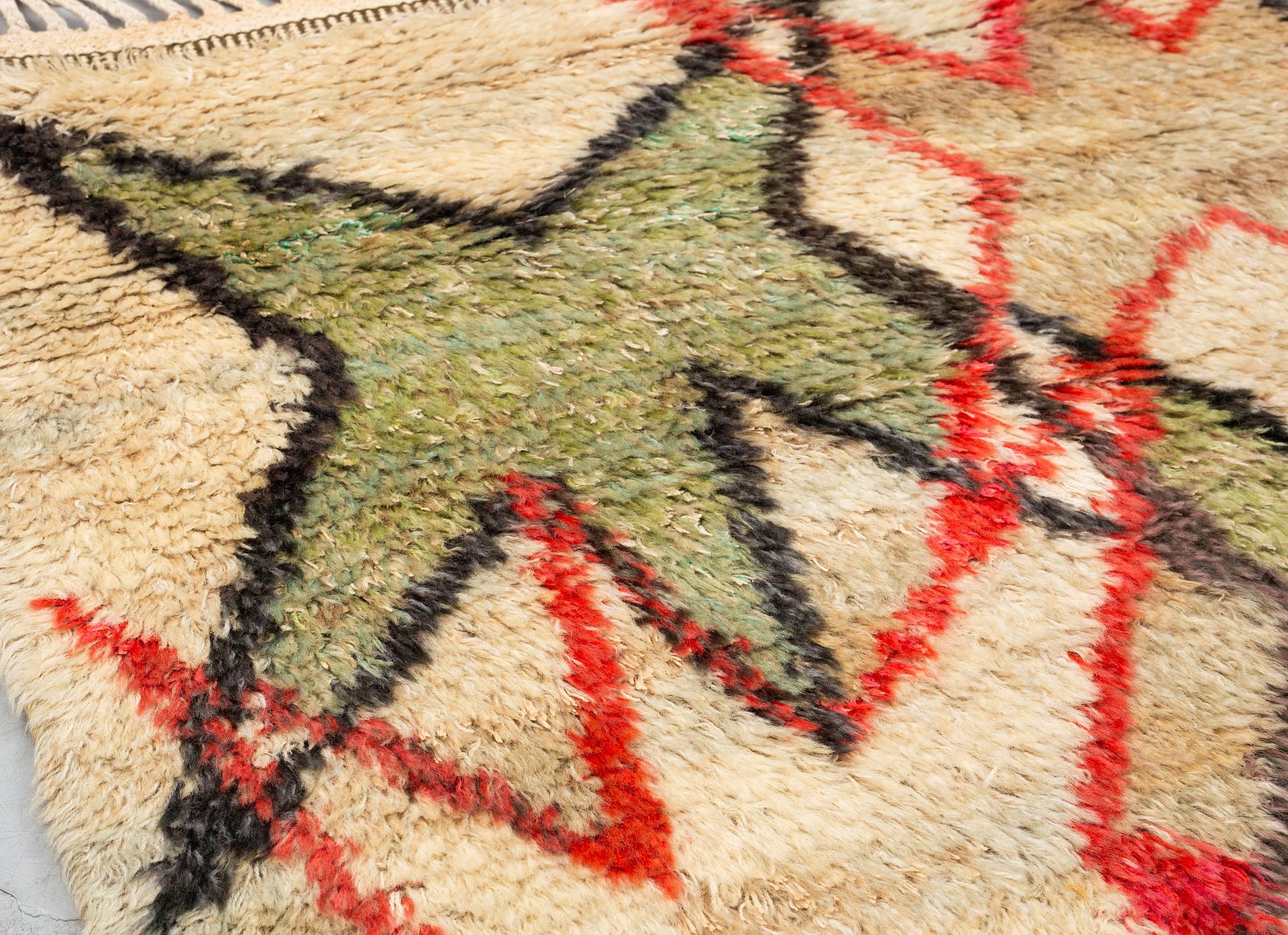 Barbro Nilsson, a carpet, "Stjärnåkra", knotted pile, ca 154,5 x 105-107,5 cm, signed AB MMF BN.