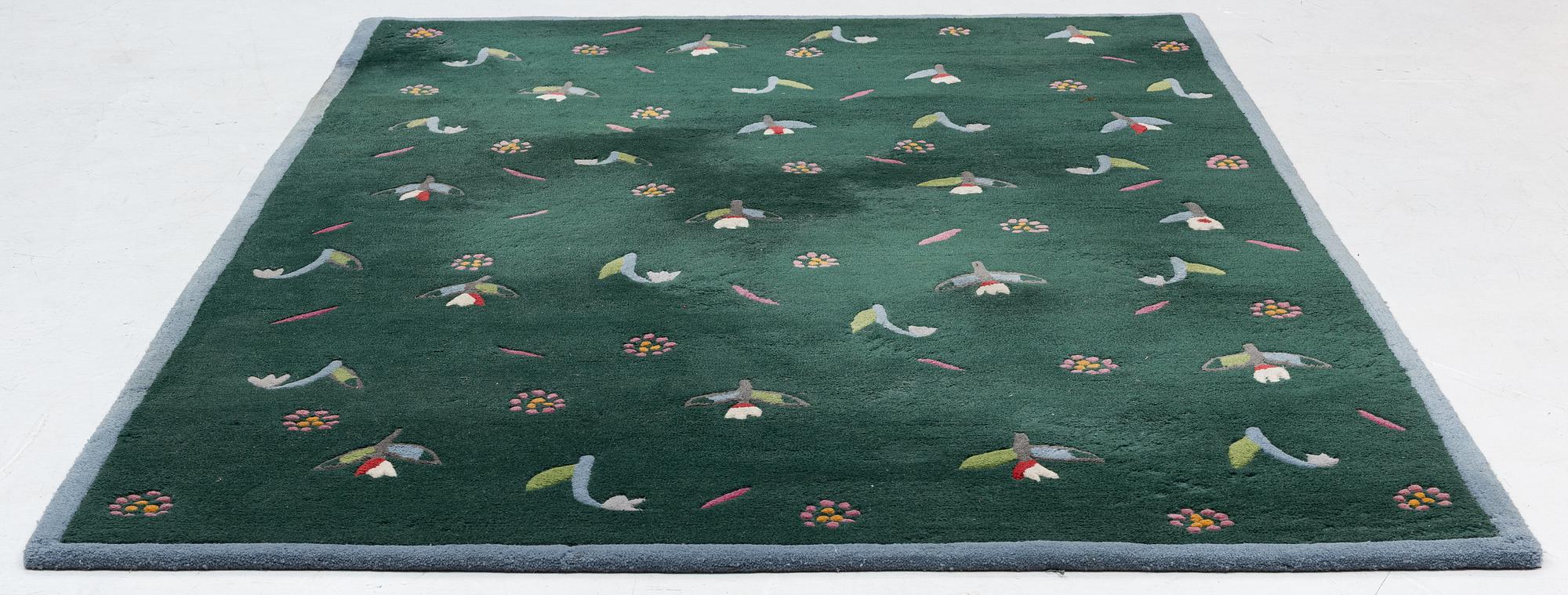 Gunilla Lagerhem Ullberg, Carpet "Summerdream" Kasthall approx. 300 x 200 cm.