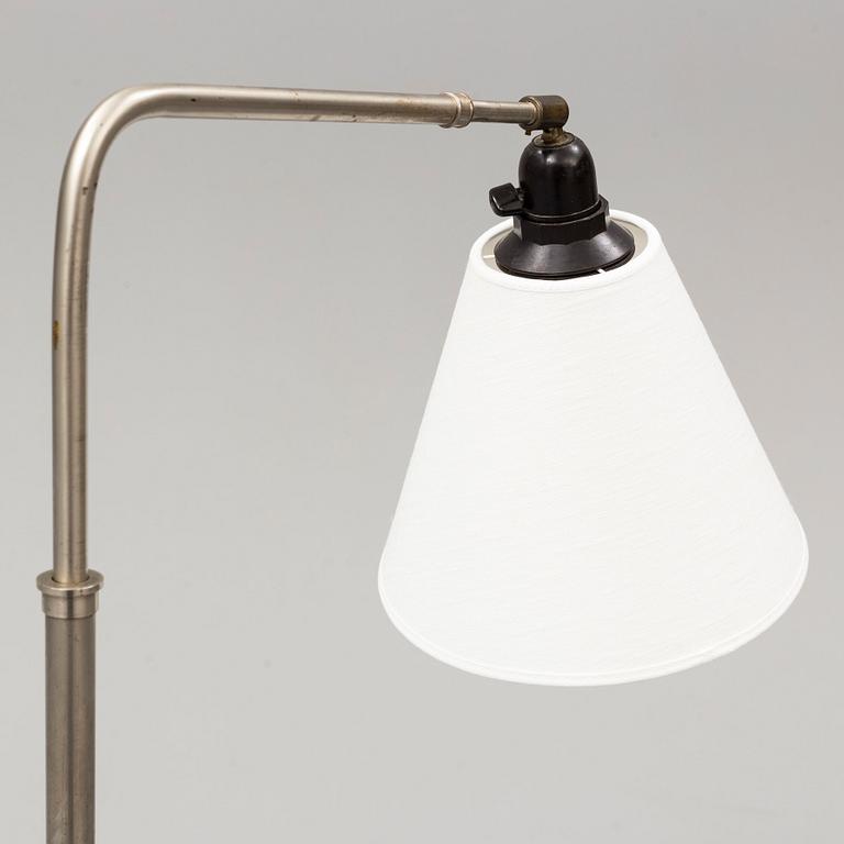 HARALD ELOF NOTINI, golvlampa, Böhlmarks Lampvarufabrik, 1930-tal.