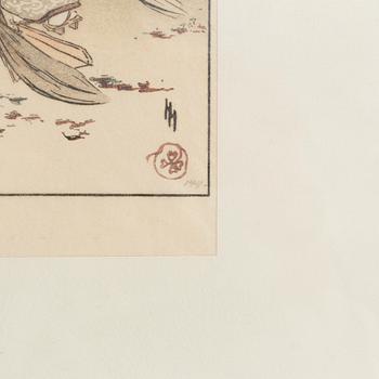Helen Hyde, färgträsnitt. Japan, 1910.