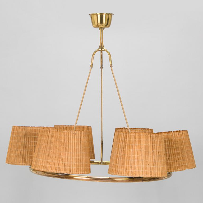 Paavo Tynell, taklampa, modell 6385/6 för Taito. Beställningsarbete 1938.