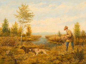 182. Aleksej Danilovich Kivsenko, HUNTING. КИВШЕНКО, АЛЕКСЕЙ ДАНИЛОВИЧ (1851-1895)
ОХОТА.