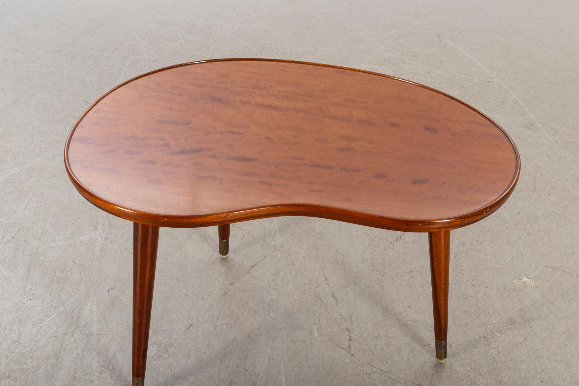 SOFFBORD, mahogny, Swedish modern, 1900-talets mitt.