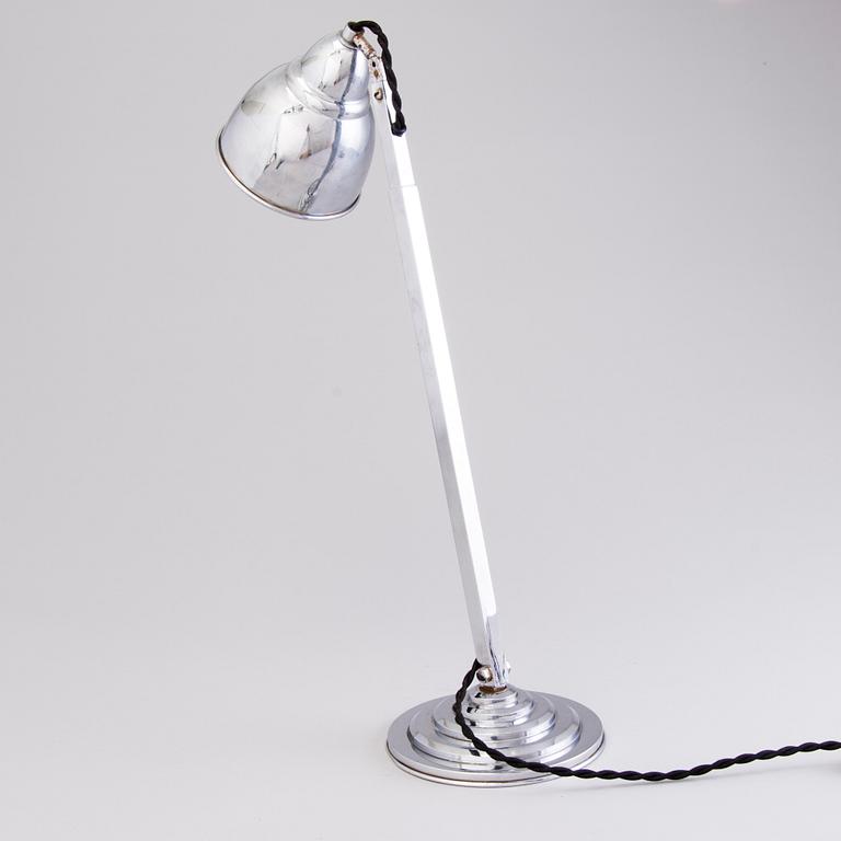 A 1930's French table lamp.