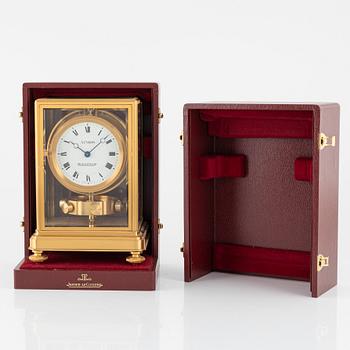 Jaeger LeCoultre, an Atmos table clock.