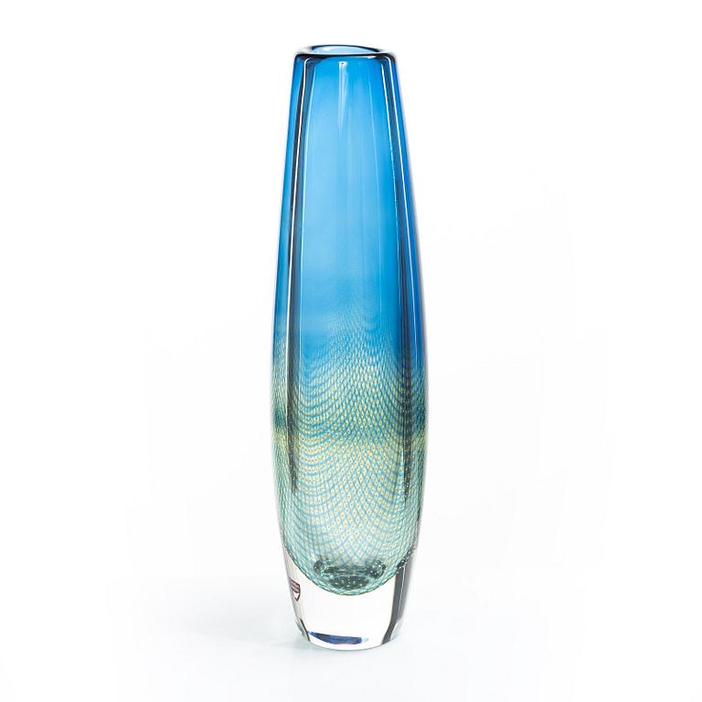 Sven Palmqvist, A vase, "Kraka", Orrefors, Sweden.