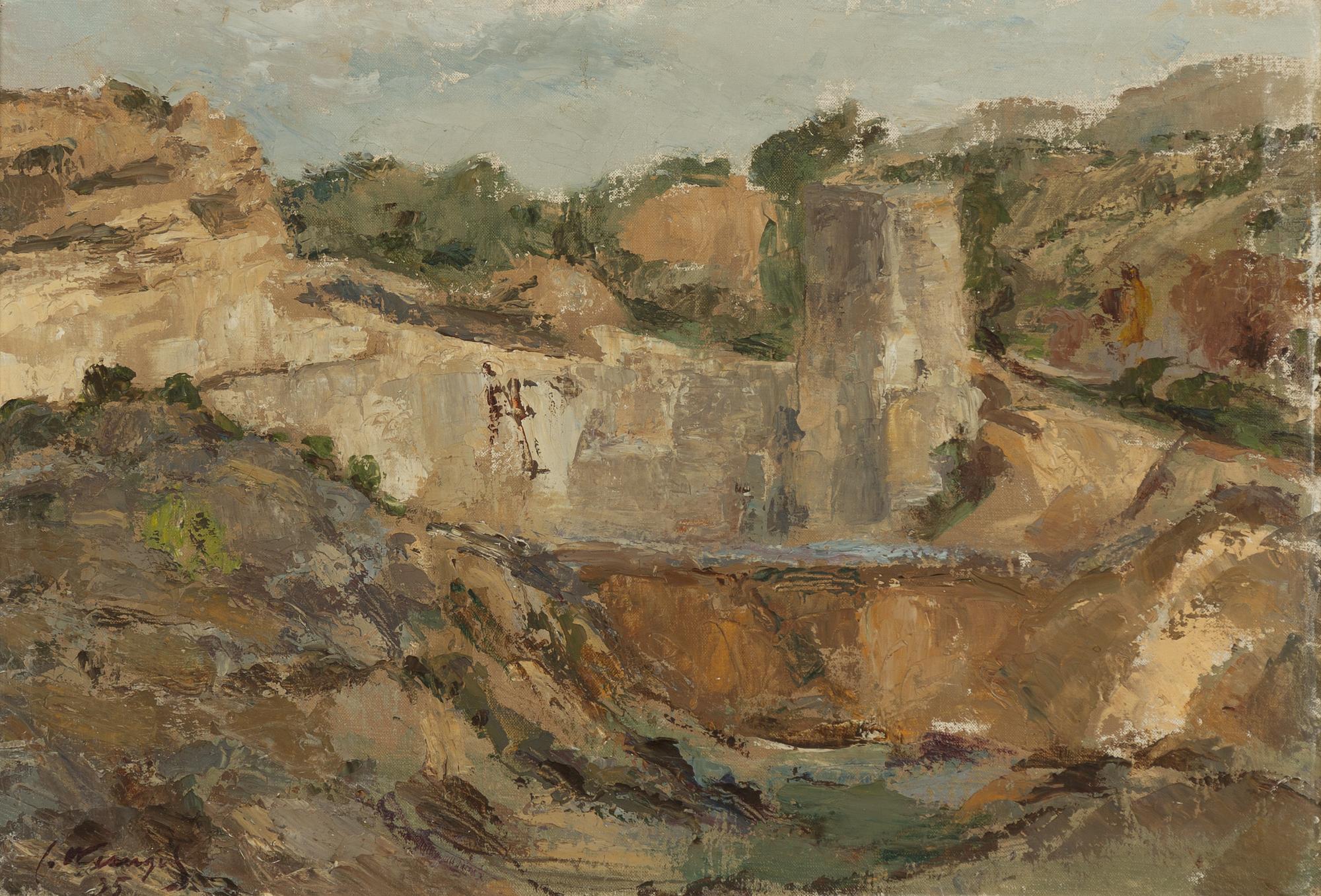 Jürgen von Wrangel, Stone Quarry.