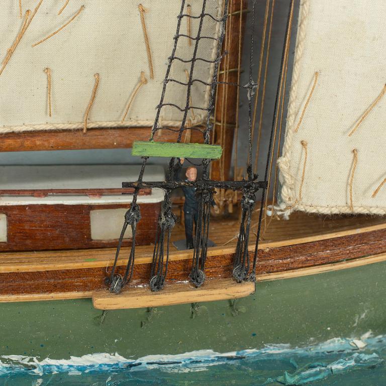 DIORAMA, halvmodell, 1900-talets första hälft.