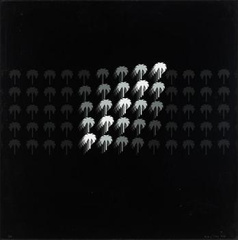 Beck & Jung, "Palmcollage - Grå".