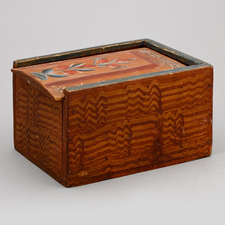 LJUSLÅDA, allmoge, 1800-tal.