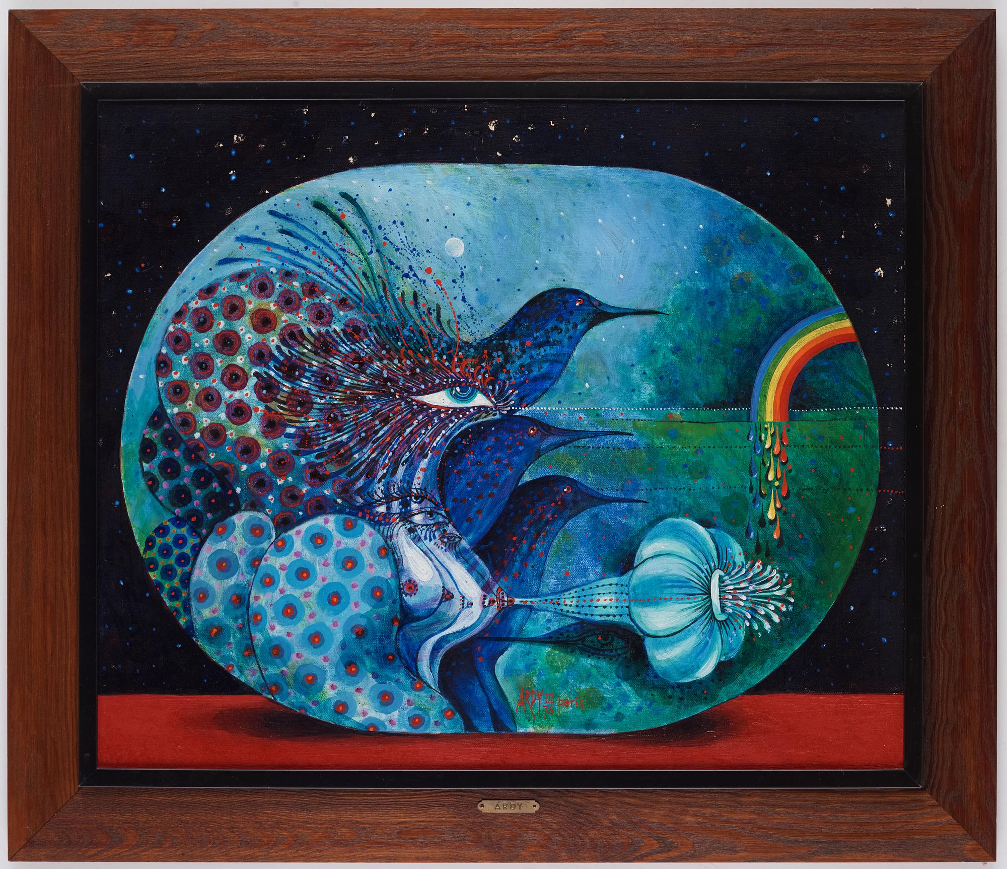 Ardy Strüwer, "Midnight summer moon glow".
