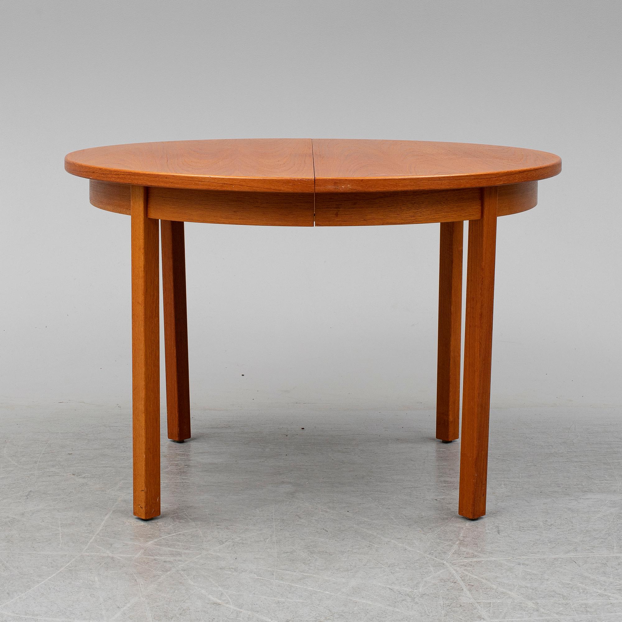 A 1950s dining table.