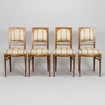 Möblemang, 8 delar, Empirestil, Ryssland, 1900-talets början.