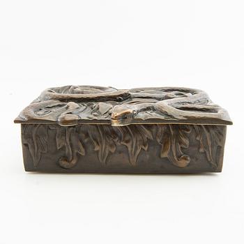 Desk set, 3 pieces, Mogens Ballin, Denmark, first half of the 20th century.