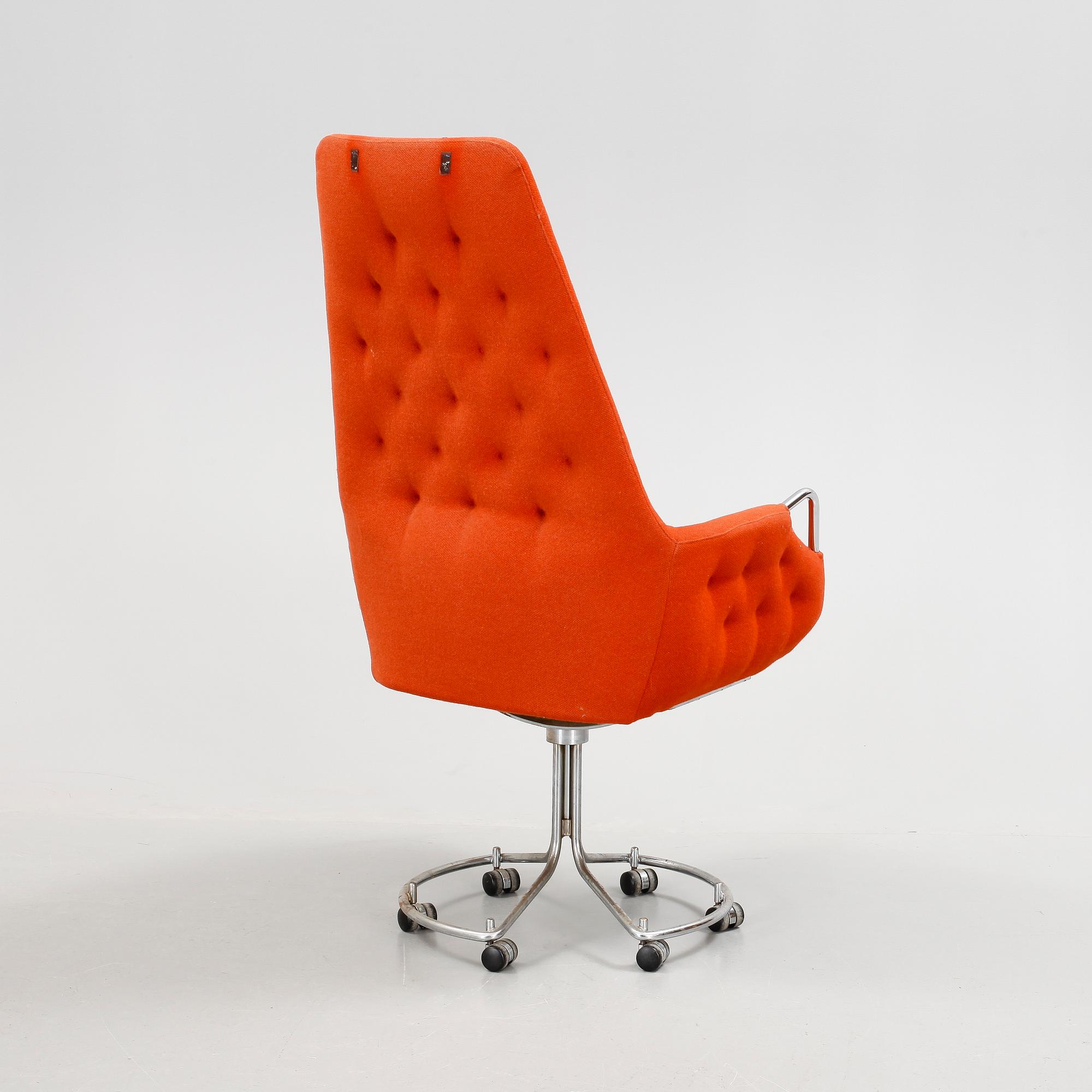 FÅTÖLJ, "Milton", Bruno Mathsson, 1900-talets andra hälft.