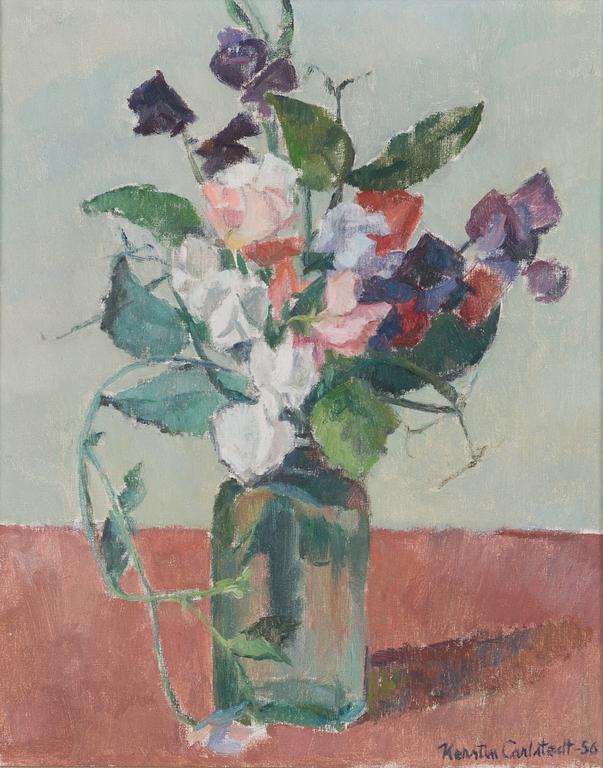 KERSTIN CARLSTEDT, oil on canvas, signed and dated-56.