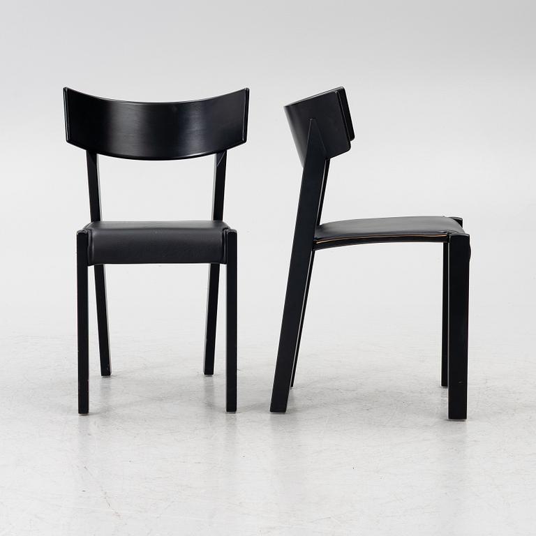 Ralf Lindberg, chairs, 6 pcs, “Tati”, Gärsnäs, designed in 1989.