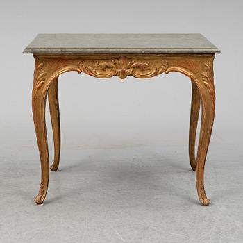 A Rococo-style table, late 19th ct.